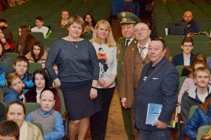 « Космос как предчувствие» Молодёжь Хорлово встретилась с ветеранами Космодрома Байконур.