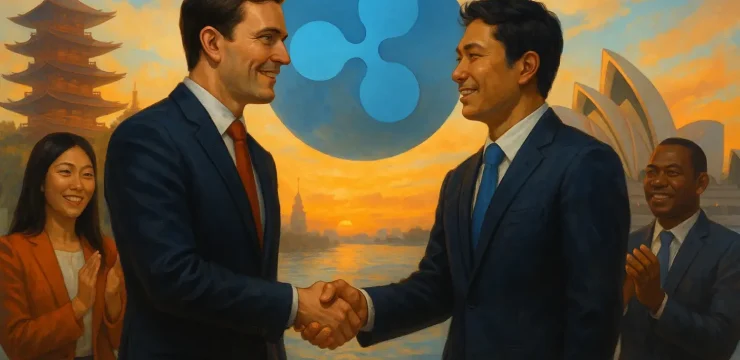 Платёжная инфраструктура Ripple расширяется: новые партнёрства в Азии и Океании